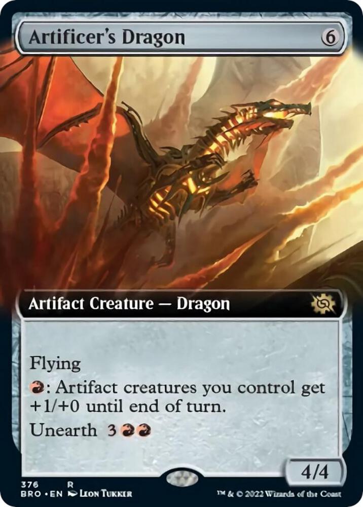 Artificer's Dragon (Extended Art) - #376