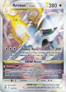 Arceus VSTAR - 123/172 (Metal Card) - #123/172