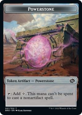 Powerstone // Thopter Double-Sided Token - #7 // 10
