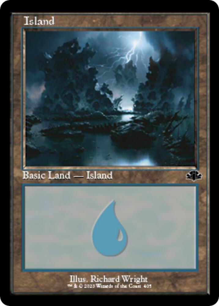 Island (405) (Retro Frame) - #405