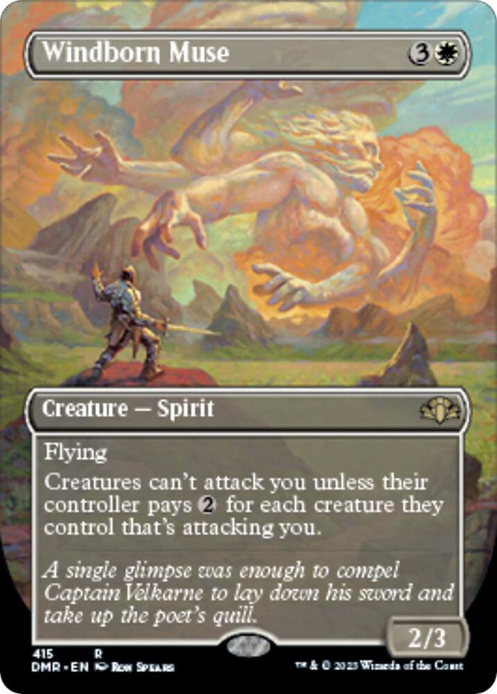 Windborn Muse (Borderless) - #415