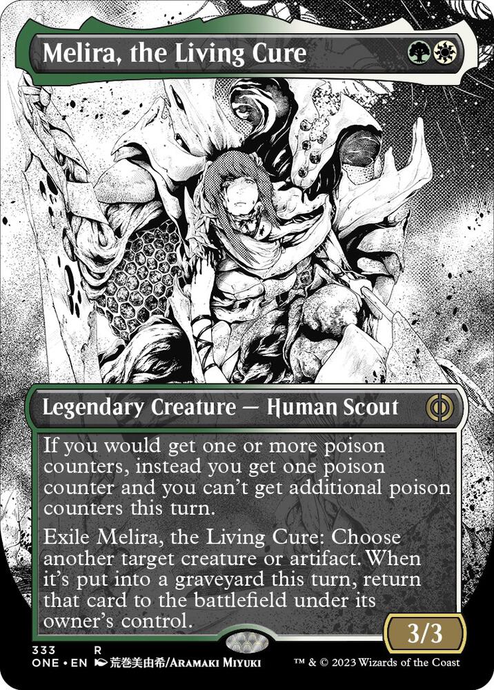 Melira, the Living Cure (Borderless) - #333