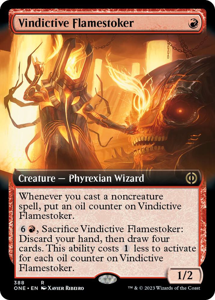 Vindictive Flamestoker (Extended Art) - #388