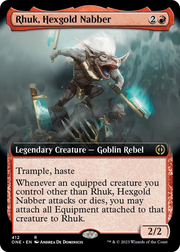 Rhuk, Hexgold Nabber (Extended Art) - #412