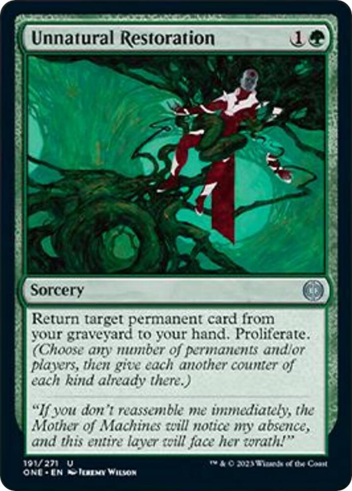 Unnatural Restoration - #191