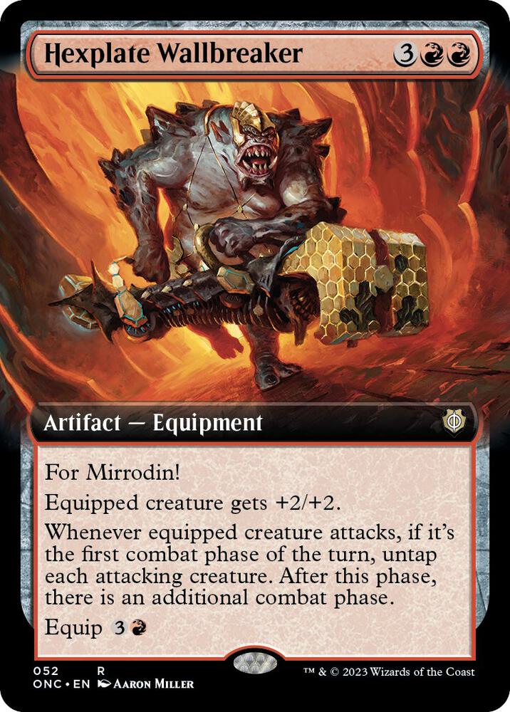 Hexplate Wallbreaker (Extended Art) - #52