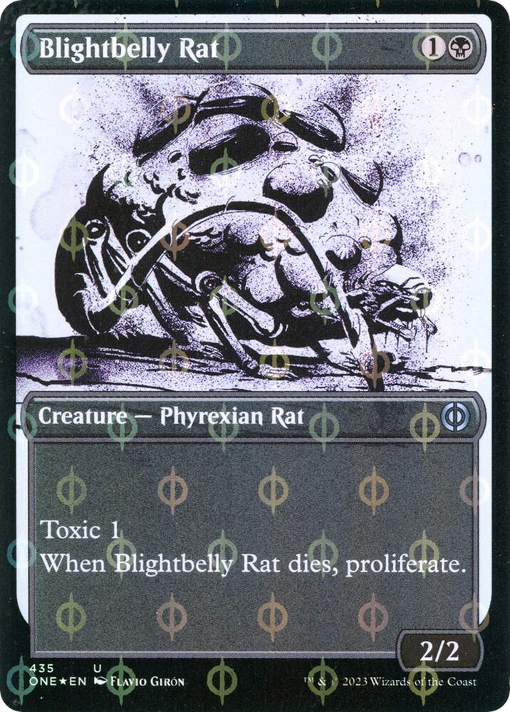 Blightbelly Rat (Showcase) (Step-and-Compleat Foil) - #435