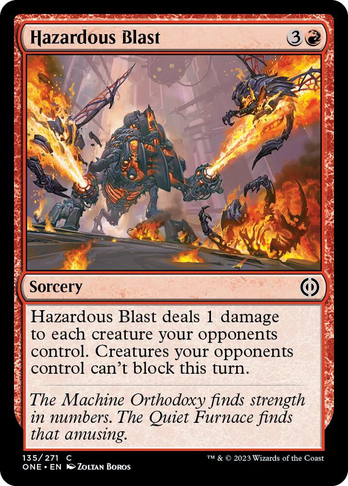 Hazardous Blast - #135