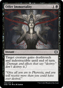 Offer Immortality - #102