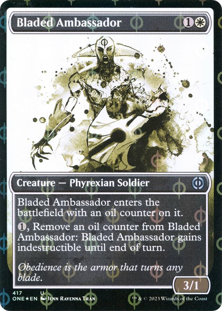 Bladed Ambassador (Showcase) (Step-and-Compleat Foil) - #417
