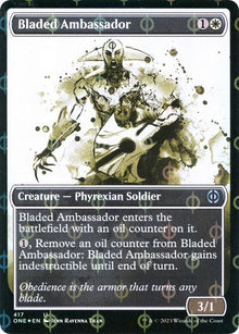 Bladed Ambassador (Showcase) (Step-and-Compleat Foil) - #417