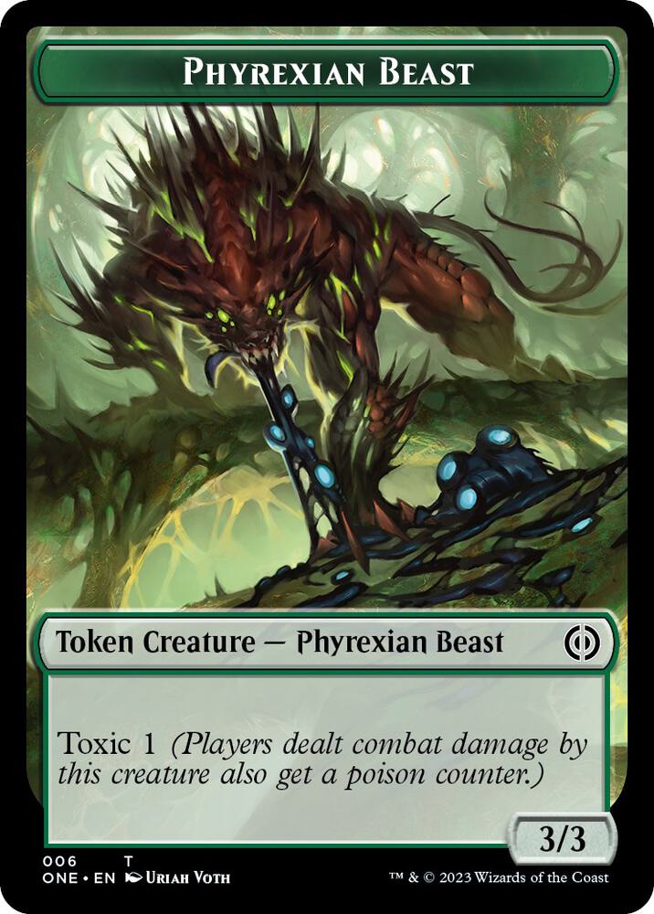Phyrexian Beast Token - #6