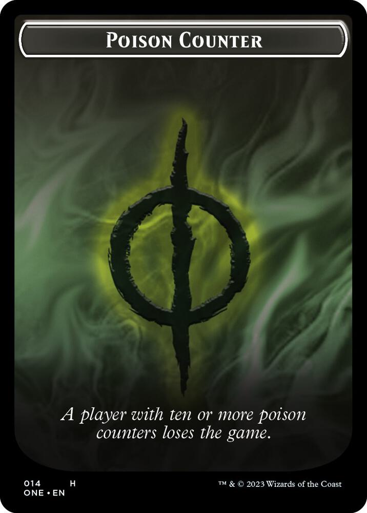 Poison Counter Token - #14
