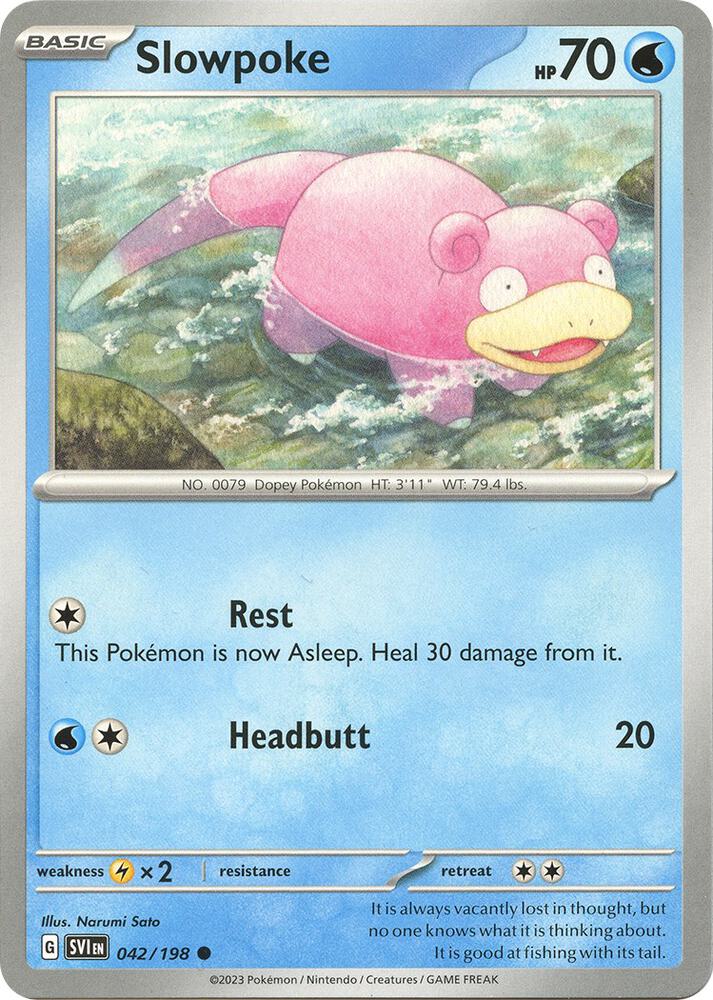 Slowpoke - #042/198