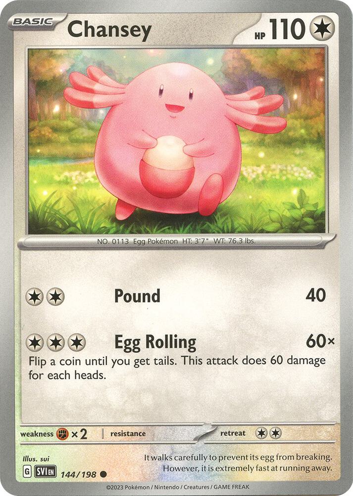 Chansey - #144/198