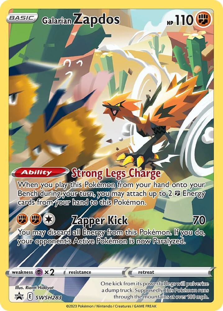 Galarian Zapdos - SWSH283 - #SWSH283