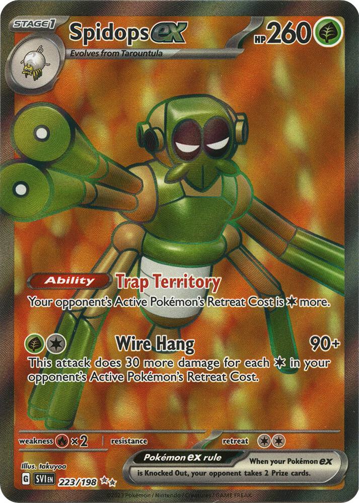 Spidops ex - 223/198 - #223/198
