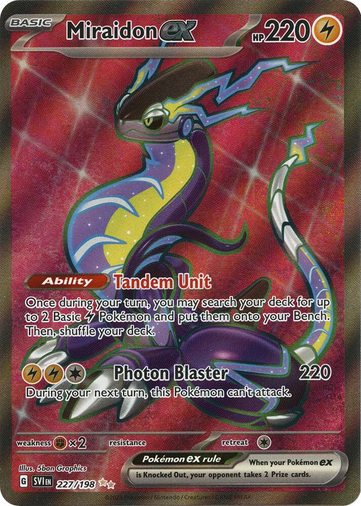 Miraidon ex - 227/198 - #227/198