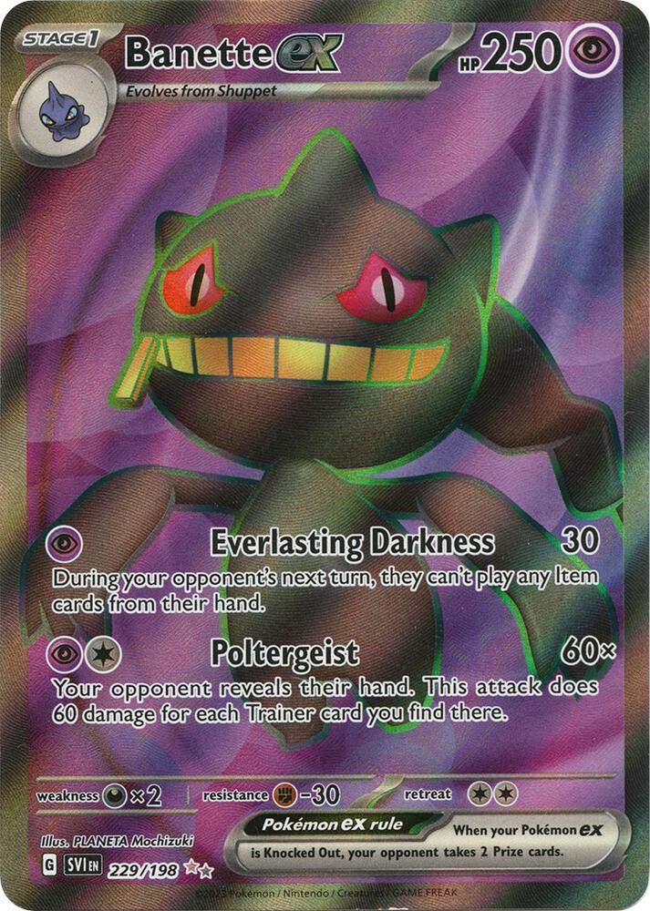Banette ex - 229/198 - #229/198
