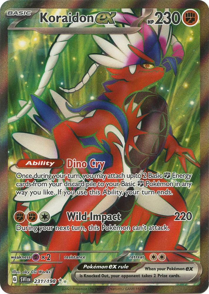 Koraidon ex - 231/198 - #231/198