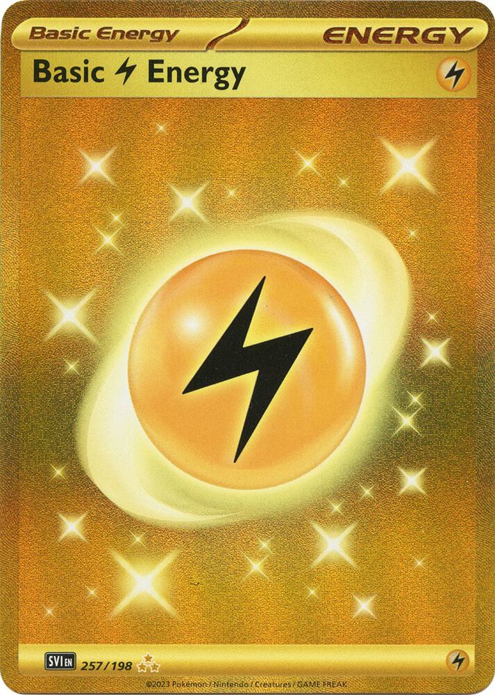 Basic Lightning Energy - 257/198 - #257/198