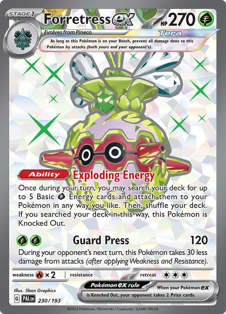 Forretress ex - 230/193 - #230/193