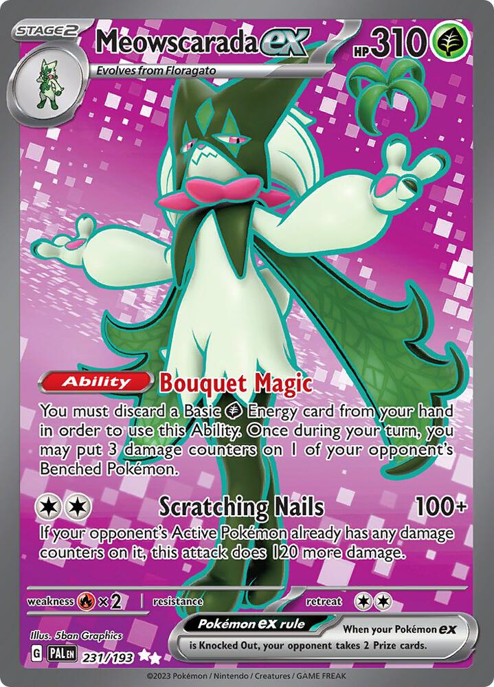 Meowscarada ex - 231/193 - #231/193
