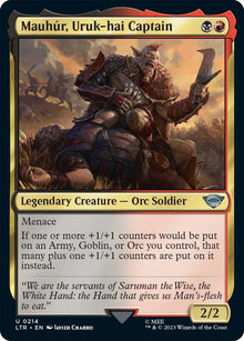 Mauhur, Uruk-hai Captain - #214