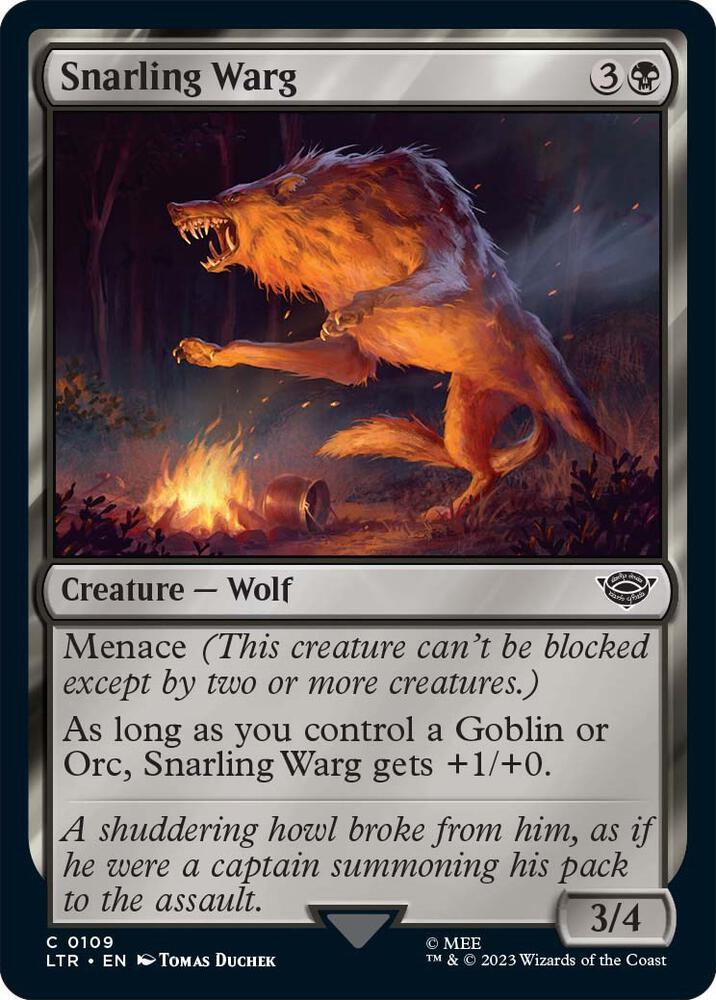 Snarling Warg - #109