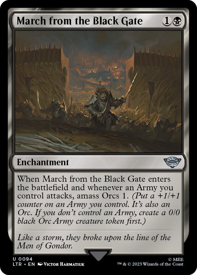 March from the Black Gate - #94