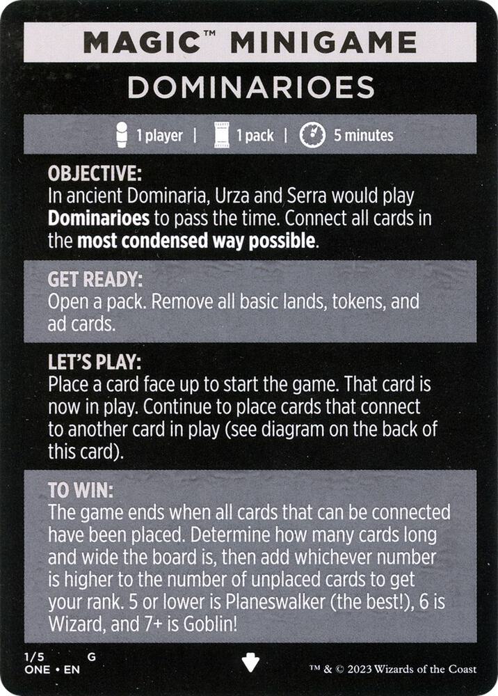 Magic Minigame: Dominarioes - #1
