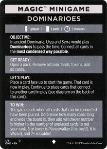 Magic Minigame: Dominarioes - #1