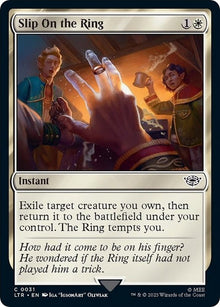 Slip on the Ring - #31