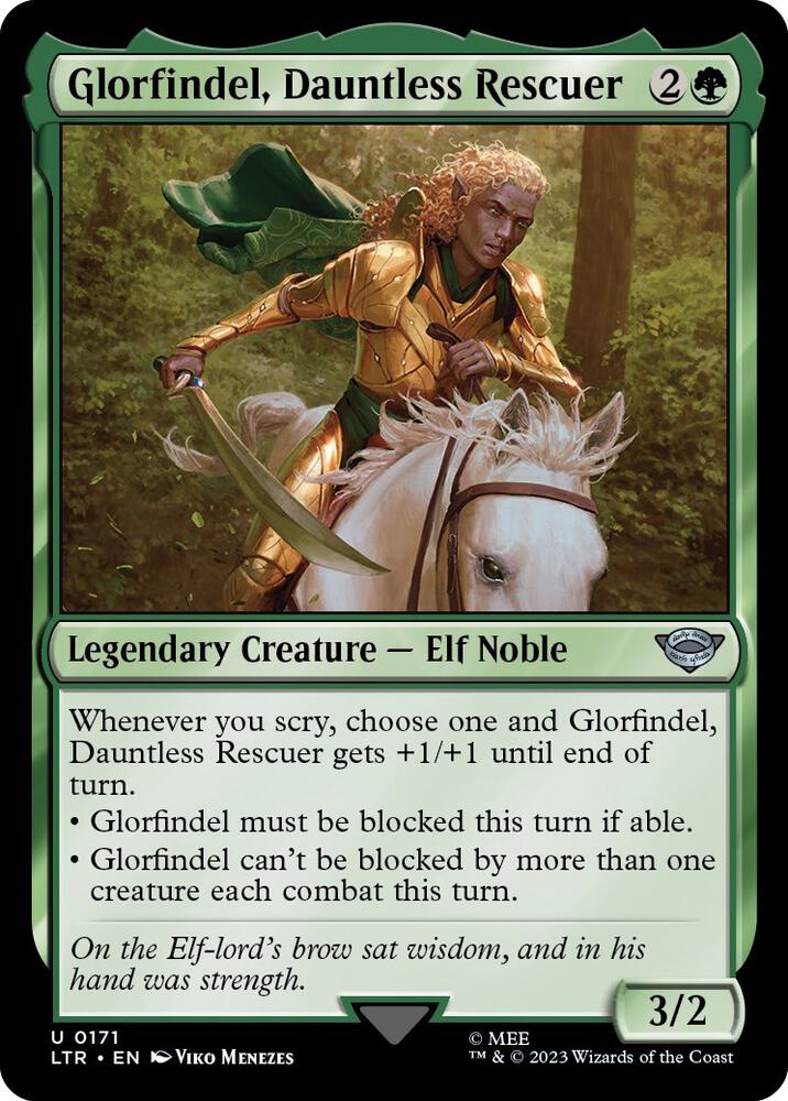 Glorfindel, Dauntless Rescuer - #171