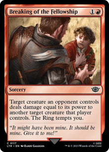 Breaking of the Fellowship - #117