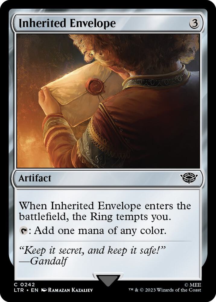 Inherited Envelope - #242
