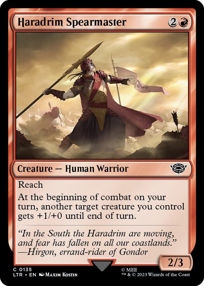 Haradrim Spearmaster - #135