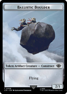 Ballistic Boulder Token - #8