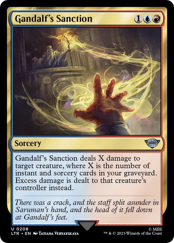 Gandalf's Sanction - #208