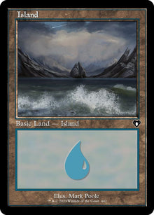Island (442) (Retro Frame) - #442
