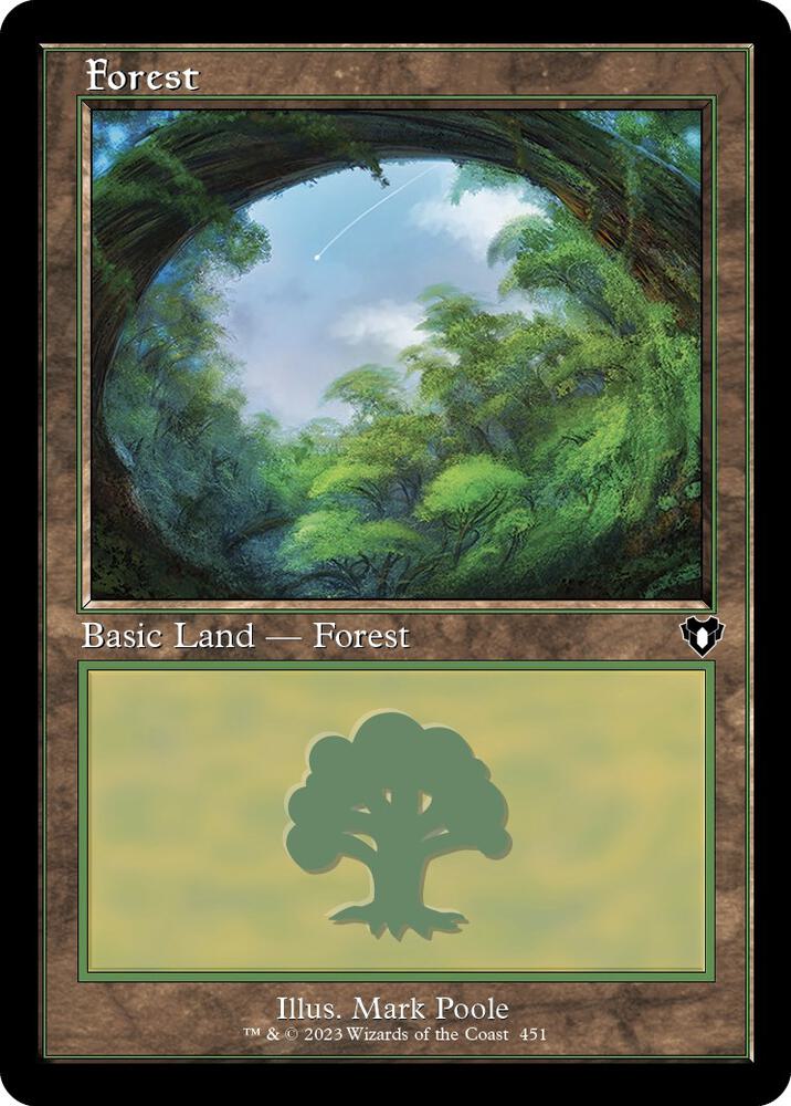 Forest (451) (Retro Frame) - #451