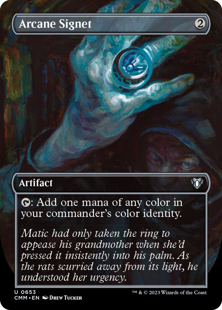 Arcane Signet (Borderless) - #653