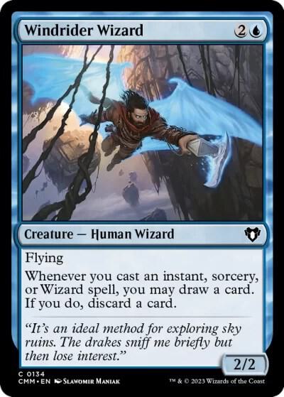 Windrider Wizard - #134