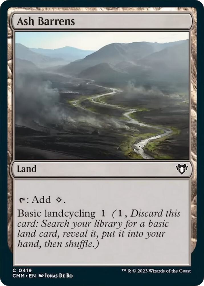 Ash Barrens - #419