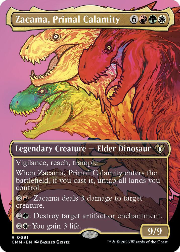 Zacama, Primal Calamity (Borderless) - #691