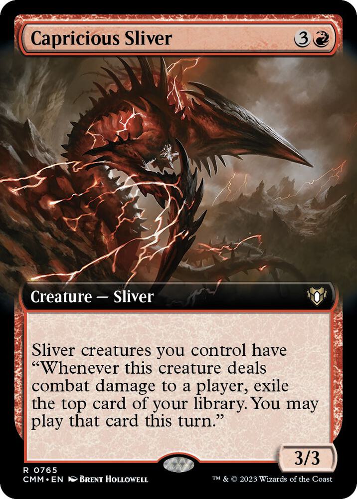 Capricious Sliver (Extended Art) - #765