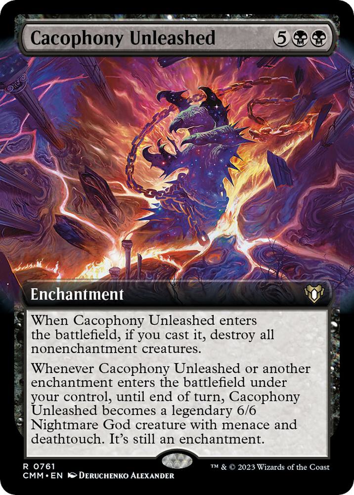 Cacophony Unleashed (Extended Art) - #761