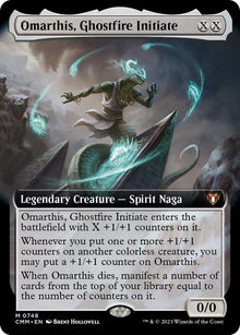 Omarthis, Ghostfire Initiate (Extended Art) - #748