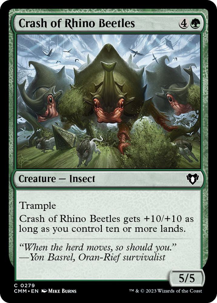 Crash of Rhino Beetles - #279
