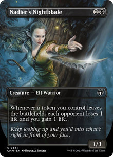 Nadier's Nightblade (Borderless) - #641